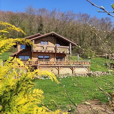Chalet D'exception Avec Sauna Et Jacuzzi - Vue Imprenable Sur La Campagne *